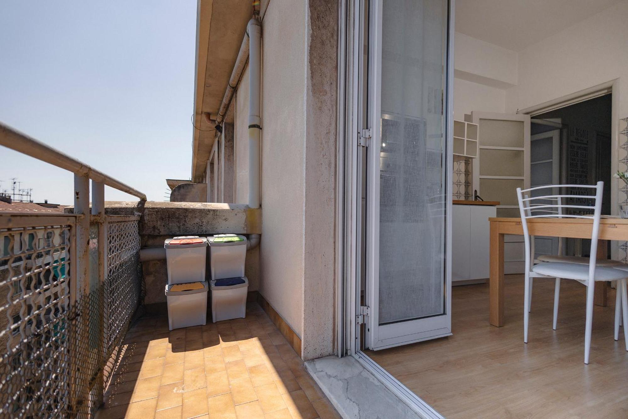 "L'Attico Bianco" City View 10 M A Piedi Dal Mare Savona Buitenkant foto